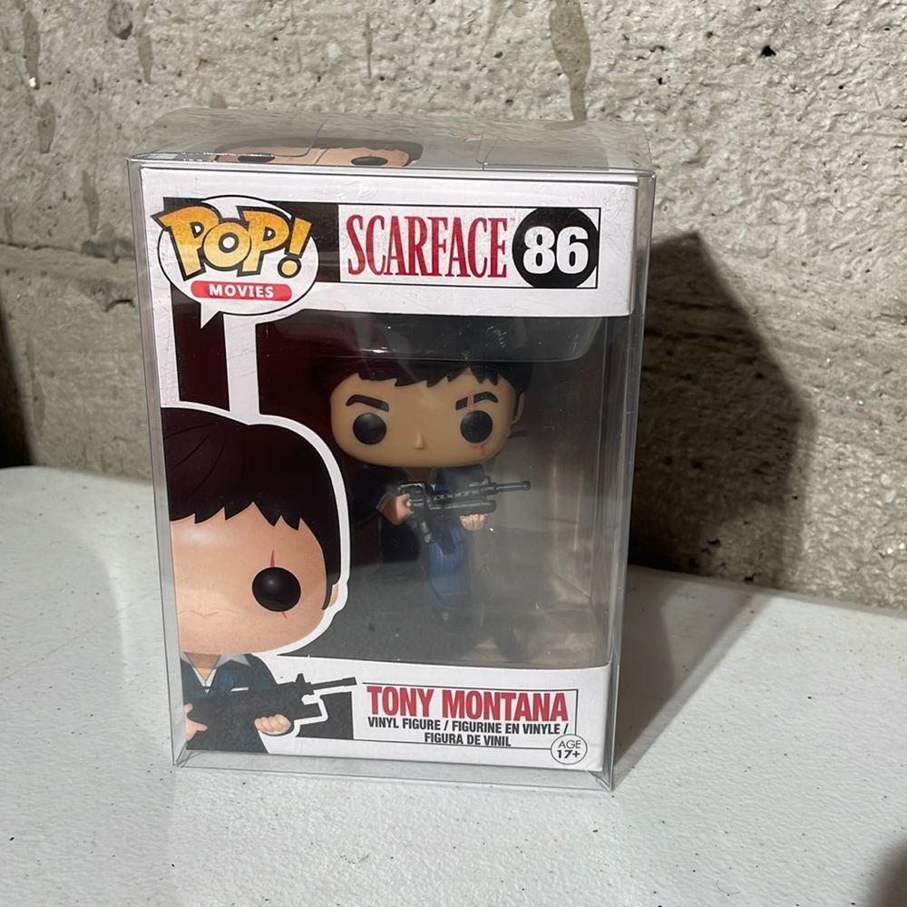 Funko Pop Scarface Tony Montana #86 Movies Collectible Vinyl Figure Desk Toy